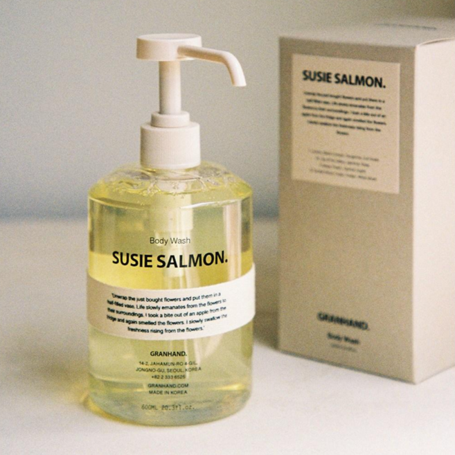 그랑핸드 수지살몬 GRANHAND 바디워시 Body Wash, 1개, 600ml