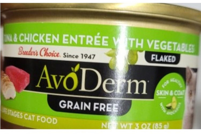 아보덤 전연령 고양이 그레인프리 주식캔, 닭+참치, 85g, 6개