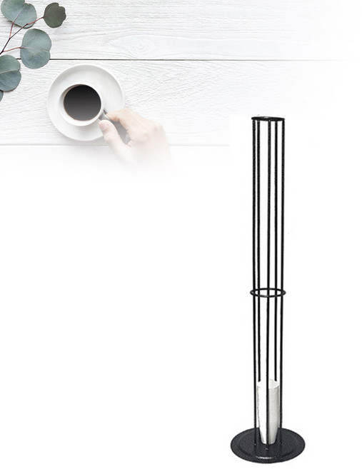 조이프렌드 튼튼한 철제 종이컵 수거함 홀더 컵수거기 모음, 세모금컵수거함, 1개