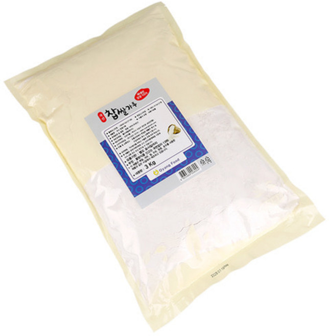 [오양식품] 국내산 찹쌀가루 100% 3kg, 1개