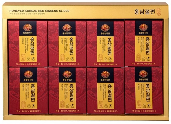 [코스트코] 동원천지인 홍삼절편 15g x 16갑, 16개