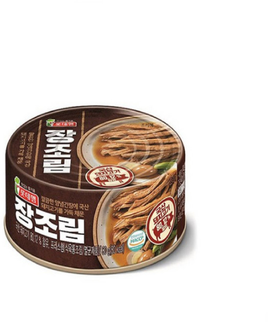롯데웰푸드 장조림, 80g, 15개