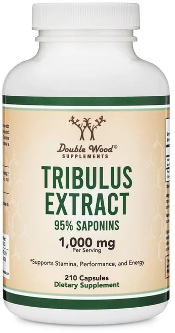 더블우드 트리불루스 테레스트리스 남성용 210캡슐 1000mg 농축 과일 추출물, 1개, 210정 - 쿠팡