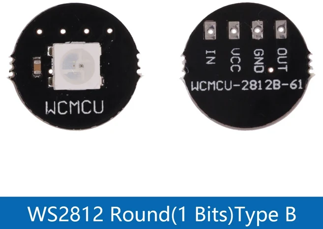 라즈베리파이5 아두이노키트 RGB LED 링 3 4 색상 8 9 비트 5050 램프 라이트ARDUINO DIY 키트용 통합 드, 1