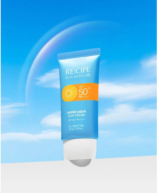 레시피선몬랩 슈퍼아쿠아 선크림, 50g, 2개