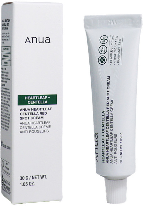 아누아 어성초 센텔라 레드 스팟 크림, 1개, 30g