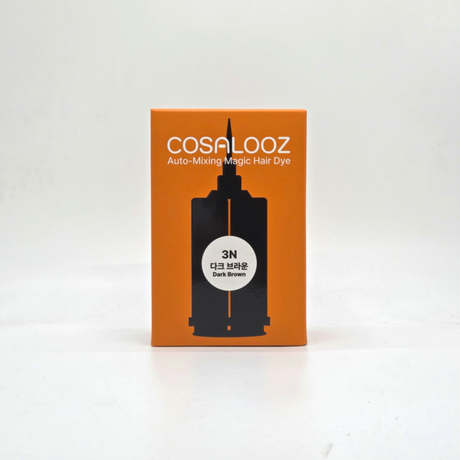 코살루즈 뿌리새치 퀵 염색제 브라운 + 샴푸브러쉬 증정, 다크, 1개