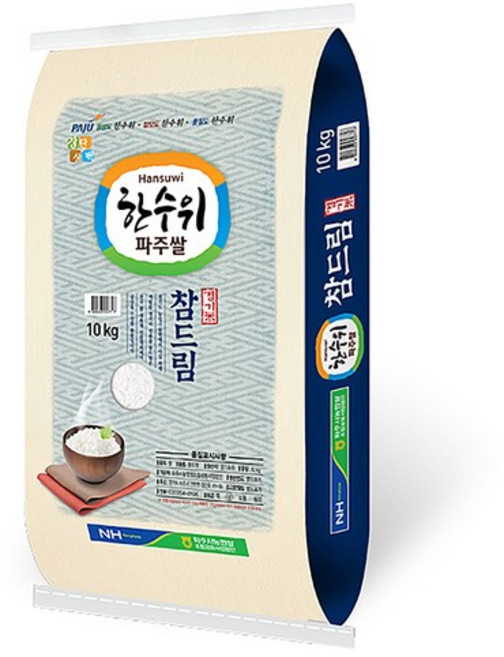 25년 햅쌀 한수위파주쌀 참드림 쌀10kg 파주시, 10kg, 1
