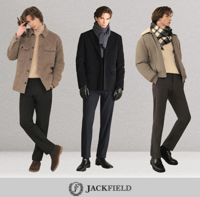 잭필드 잭필드 1종 탄탄 보아퍼 릴렉스 바지