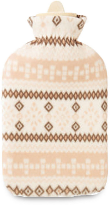 메디라이프 보온물주머니 노르딕 패턴 커버포함 빙침 천연고무 찜질팩(고급형)