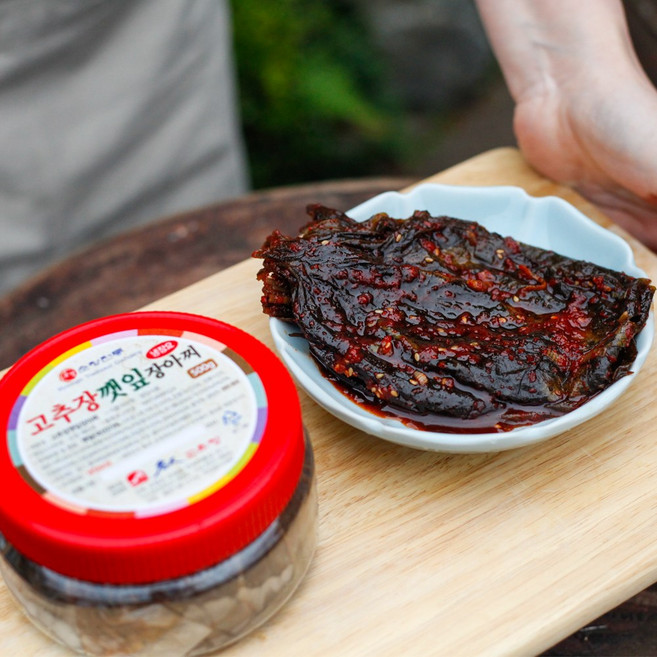 국산 고추장 깻잎장아찌 삭힌 양념 1kg 순창 명인 박현순, 1개