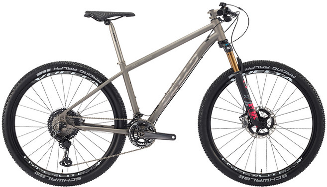 [첼로자전거] 실버라도 90 XTR 24단 27.5인치 티타늄 MTB 자전거 2023, 샌딩 티탄, S, 1개