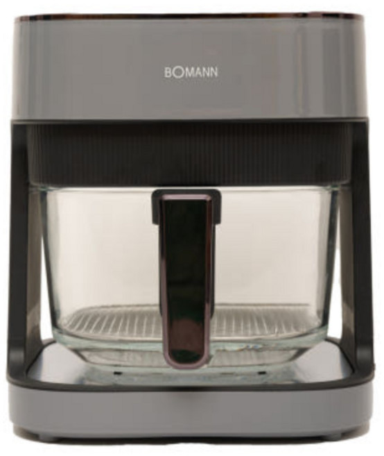 추천-독일 보만 유리 에어프라이어 4.5L 에어프라이머 투명용기, 1대