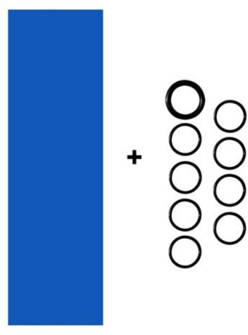 아이스하키 하키용품 열 수축 슬리브 스틱 그립 아이스 테이프 6 가지 색상, 1) Blue, 1개