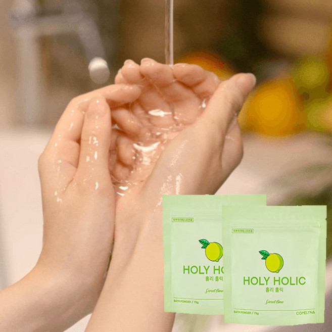 홀리홀릭 젤리 입욕제 젤입욕제 배쓰밤 라임, 1개, 150ml
