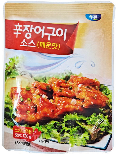 푸른 신 장어구이소스(매운맛), 120g, 1개