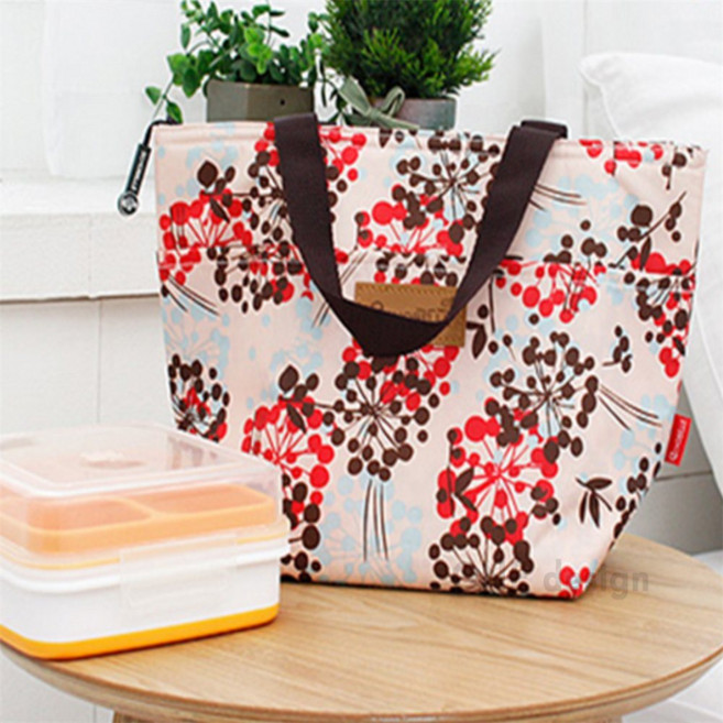 원디자인 보온백 체리블러썸 8L 캠핑보냉백