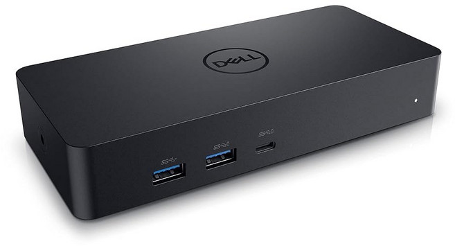 Dell 범용 도크 - D6000S USB-C/USB-A 파워공유 옵션 장착 최대 3개의 4K 디스플레이 연결 LED 표시기 블랙, 1개