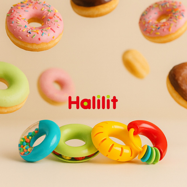 [할릴릿] 영유아 악기 놀이 23종 / 악기 총출동! 아기 음악가의 첫 콘서트 세트, 25_뮤지컬 링 4P, 1개