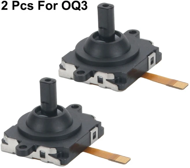 Oculus-Quest 2/3 엄지 스틱 2pcs 교체 3D 아날로그 로커-조이스틱 호환 VR 컨트롤러 수리 부품, 02 2 pcs-for Quest 3