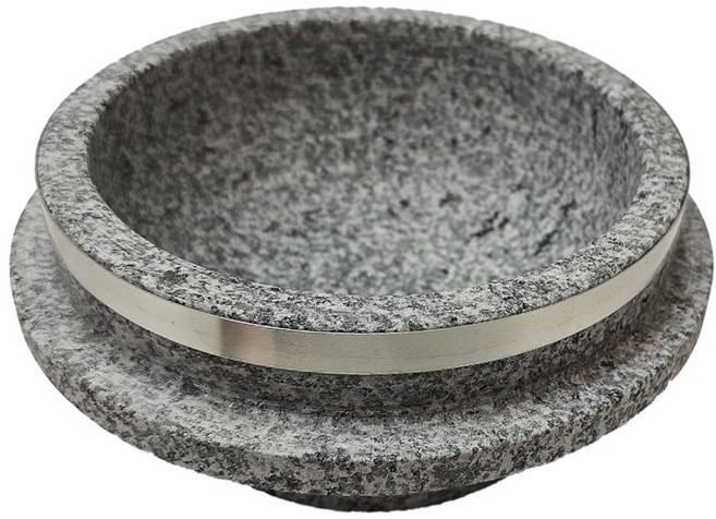 돌솥 뚝배기 냄비 솥밥 곱돌 가마솥 국산, 1개, 돌솥만(뚜껑미포함), 15cm