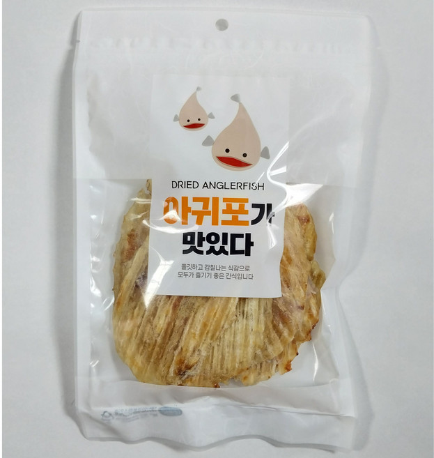 [소비기한:26년03월04일] [한정수량특가] 구운아귀포 200g x 3봉 국내가공 구운 아귀채 아귀살포구이, 3개