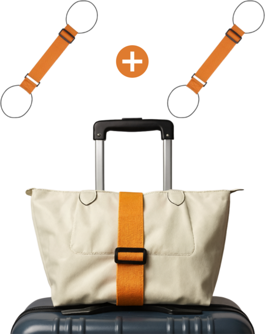 어썸트립 여행용 캐리어 연결 벨트 2개