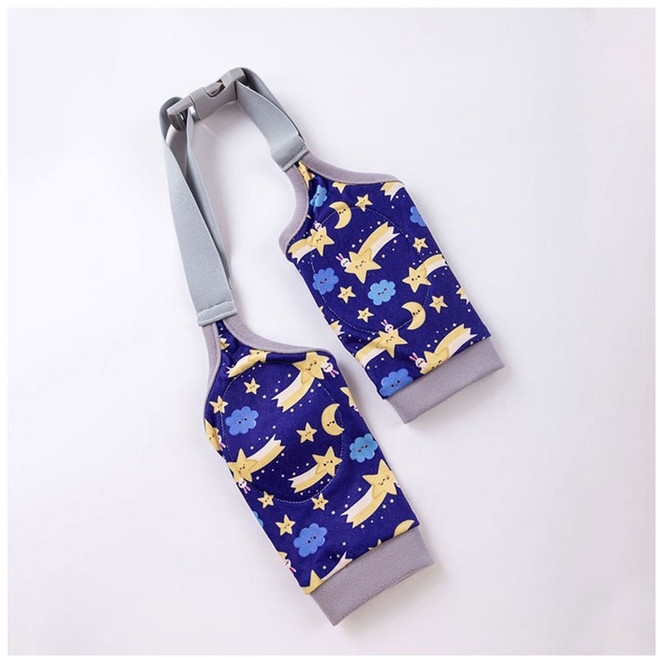 福媽寵物 寵物護膝 狗狗護肘 關節保護套 保護前腿 大型犬適用, 湛藍星月, 1個