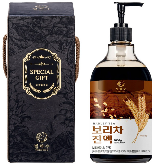 별하수 보리차 진액 선물세트, 1kg, 1개