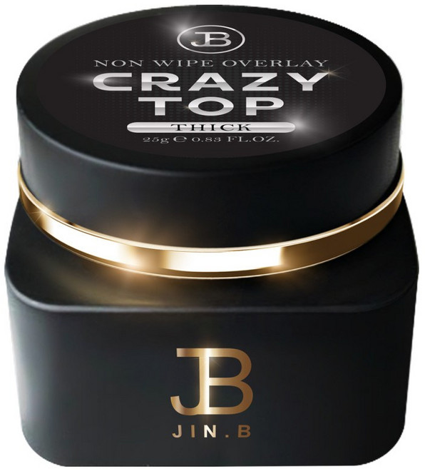 그라시아 진비 크레이지 탑젤 통젤 고광택 젤네일 띡+파츠30알, 1개, 40g, 크레이지탑젤 스탠다드