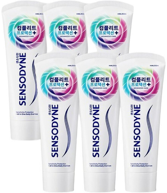 컴플리트 프로텍션 플러스 치약 100g x10개, 10개