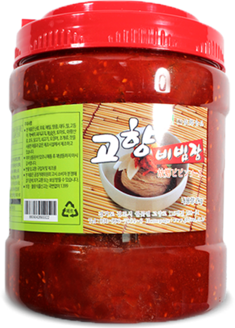 [고향식품] 고향 냉면비빔장 2K, 2kg, 1개