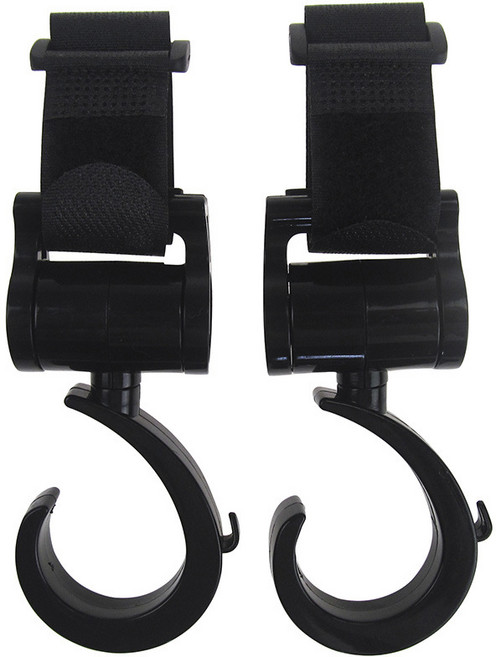 외출용품 다용도 유모차 가방 걸이 고리 2개