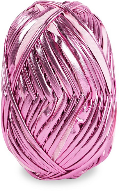 [앵콜스] (10+1)벨라 인조가죽실 (200g) (낱볼), 1개, 06 메탈핑크