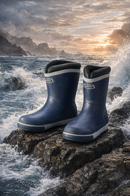 시마노 슈퍼 써멀 데크 부츠 방한용 겨울 낚시화 보온 한겨울 장화 FB-067U, 240, 네이비