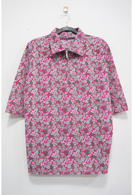 형제상회 할머니티 카라 7부 여름 엄마옷 할머니옷 국산 0010SS02