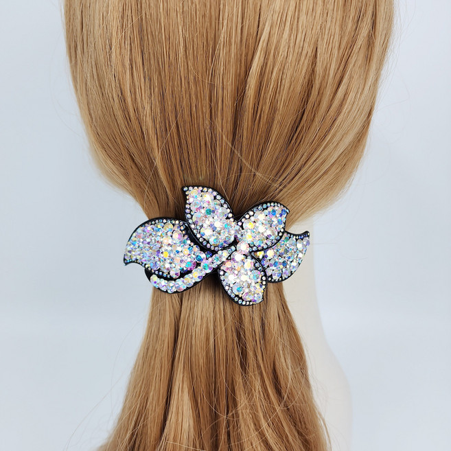 시크몽 프랑스핀 하이 퀄리티 고저스 빅 크리스탈 10.5 cm 자동핀