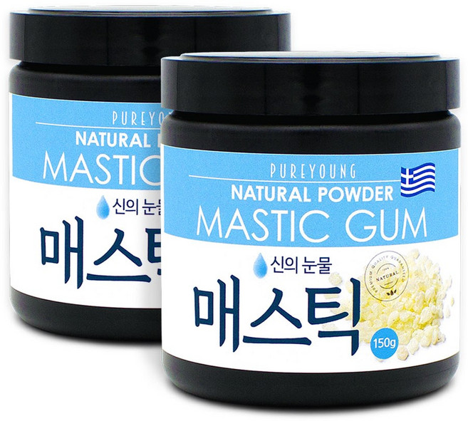 퓨어영 매스틱 분말 150g 매스틱검 메스틱, 2개