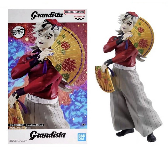 귀멸의칼날 상현2 도우마 십이귀월 부채 피규어 SEGA