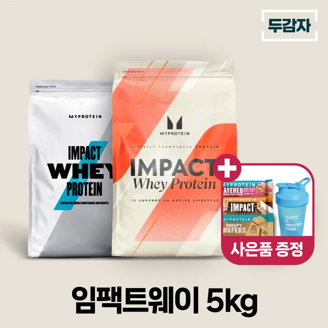 마이프로틴 임팩트웨이 프로틴 5kg 샘플 증정 단백질 보충제, 스트로베리 크림, 1개 - 쿠팡