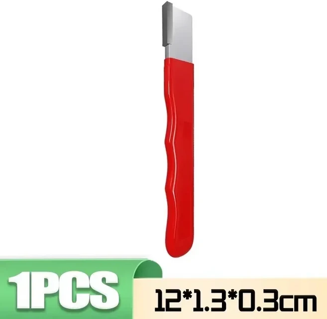 12/1PCS 휴대용 빠른 샤프너 합금강 수동 연삭 가위 칼 샤프닝 스톤 야외 홈 가든 도구, 01 12cm, 08 1PCS Red