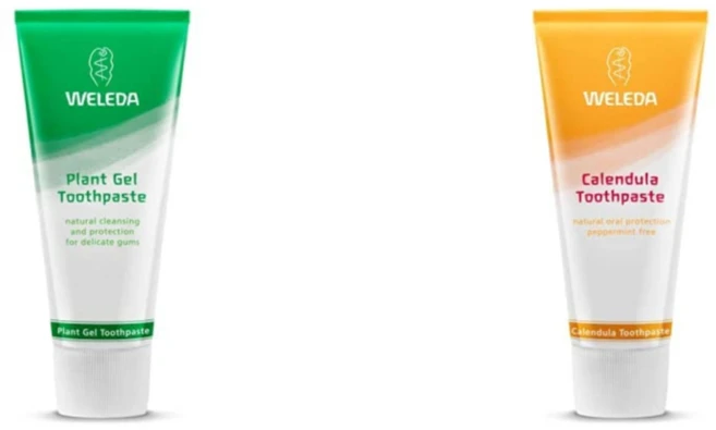 Weleda 벨레다 플랜트 젤 치약 75ml & 칼렌둘라 치약 75ml, 1개 - 쿠팡