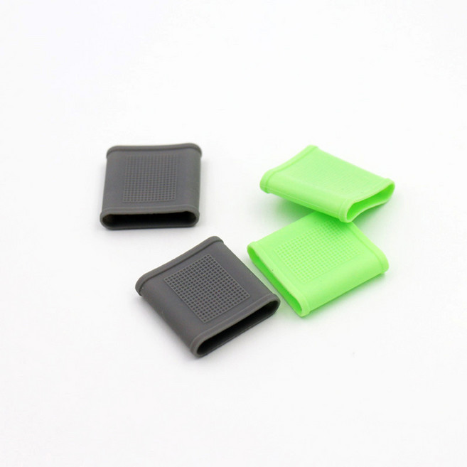 5p 실리콘 핑거 밴드 골프 손가락 마디 보호 골무 관절 아대 밴드, 그레이