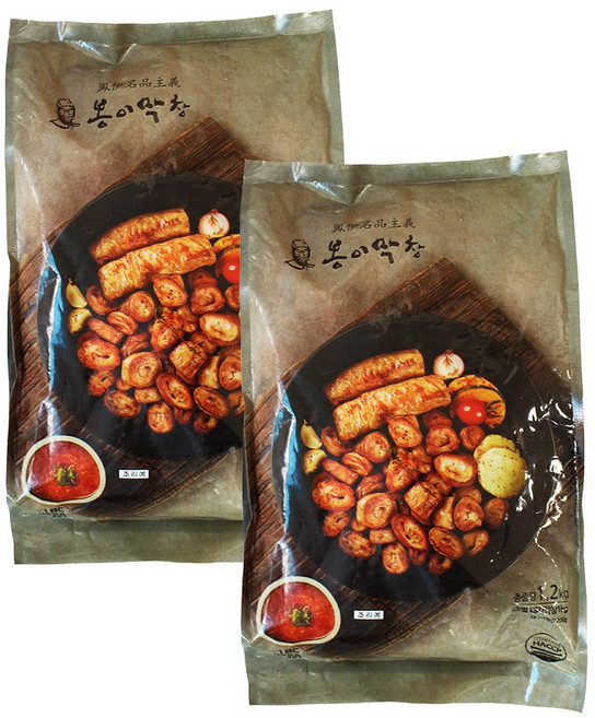 대구 봉이막창 초벌 불 절단 캠핑 요리 음식 에어프라이어 소스포함 초벌 막창 2kg, 1개