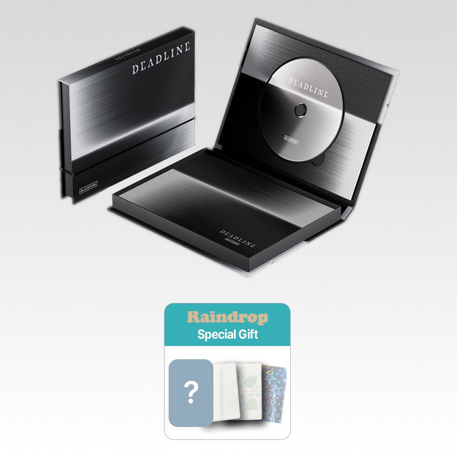 [공식특전포카+특별사은품3종] 블랙핑크 앨범 미니3집 DEADLINE GRAY Ver