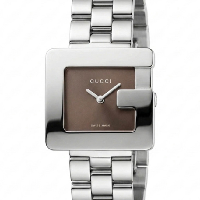 정품 신품 3600L 브라운 여성용 손목시계 메탈밴드 손목시계 팔찌시계