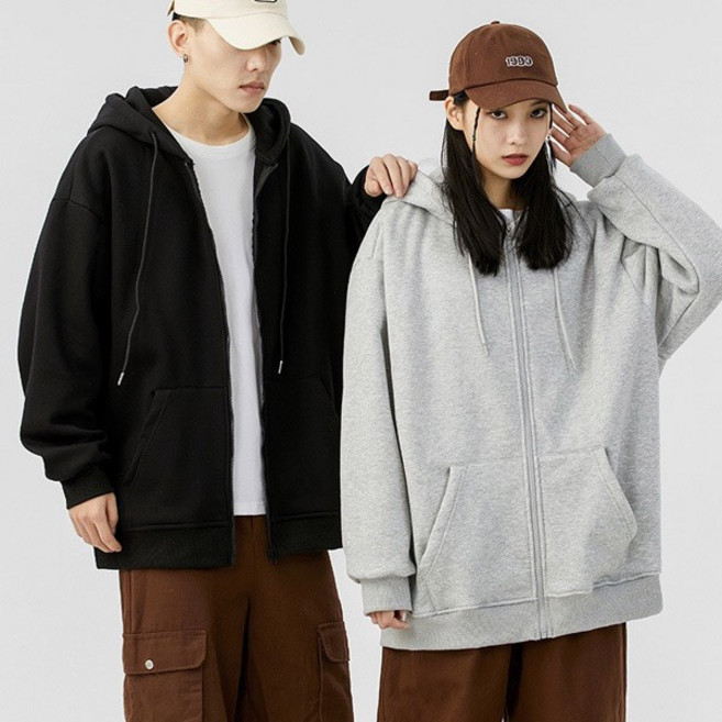 또르베쥬 남여공용 오버핏 후드집업 루즈핏후드