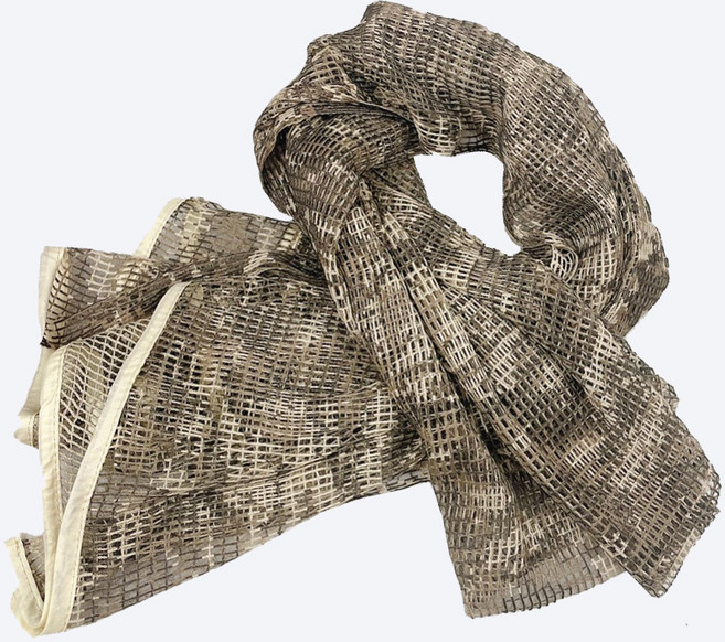 브리드 네트 위장 스카프 AT003 - 전술 장비 군용 서바이벌 야전 아웃도어