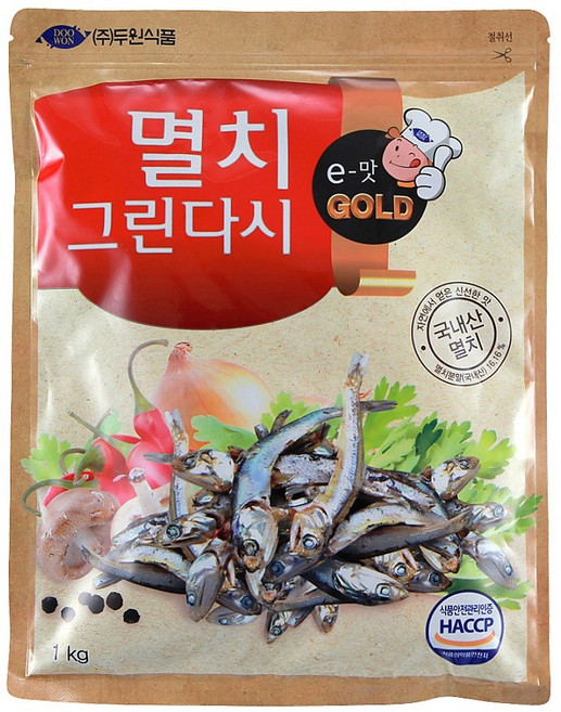 조개멸치다시다 골드 두원식품 e-맛, 1kg, 1개