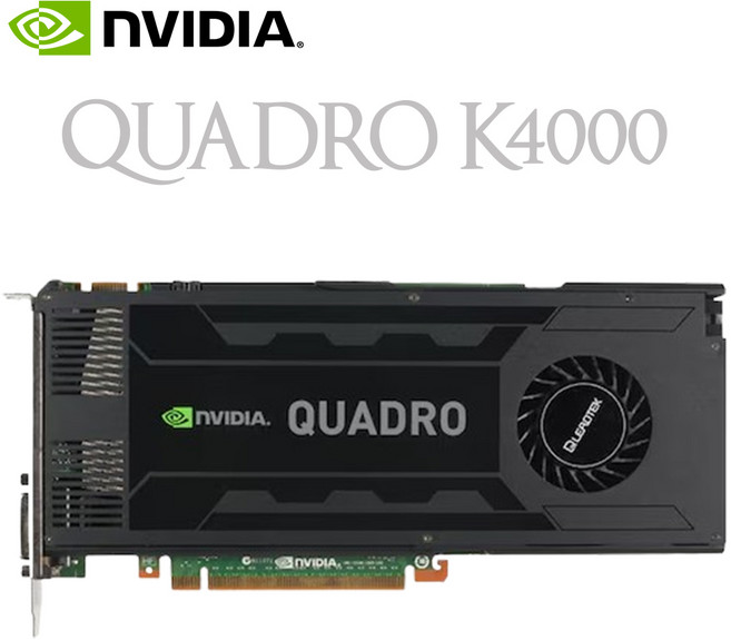 NVIDIA 쿼드로 Quadro K4000 D5 3GB 작업용 그래픽카드